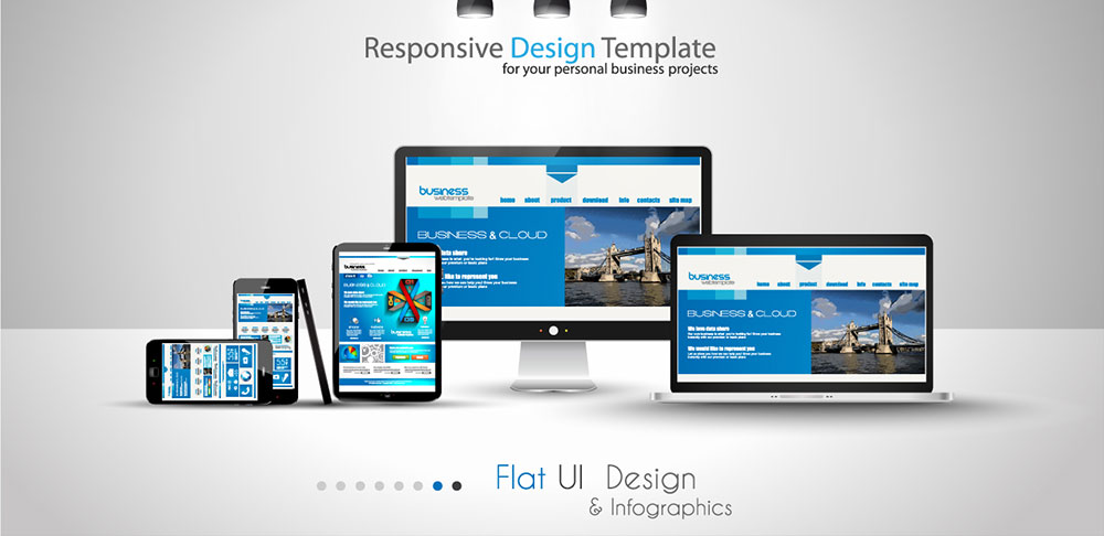 design of the website suitable for all types of devices from mobile phone to table to desktop